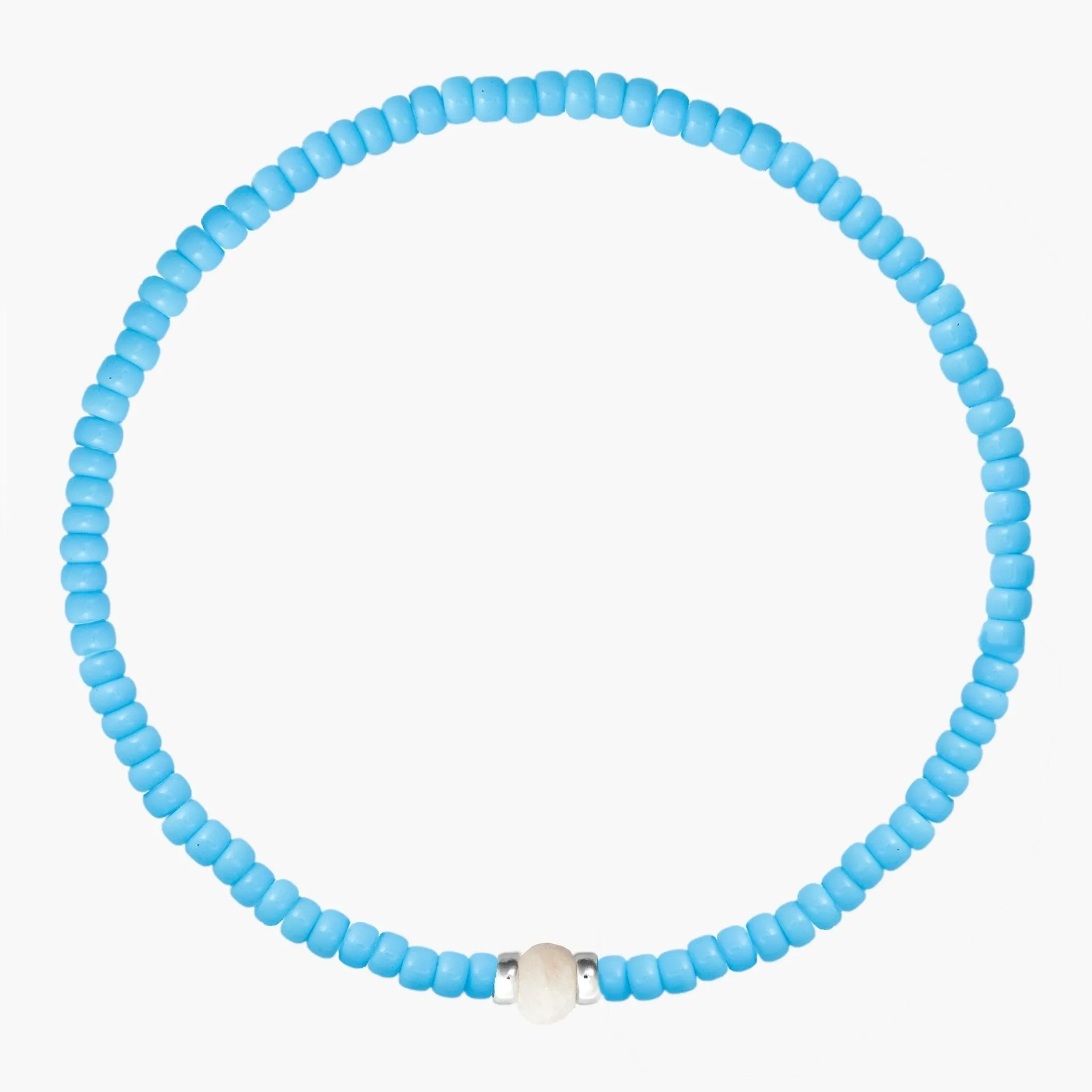 2mm Beads Dandy Bracelet (Light Blue)