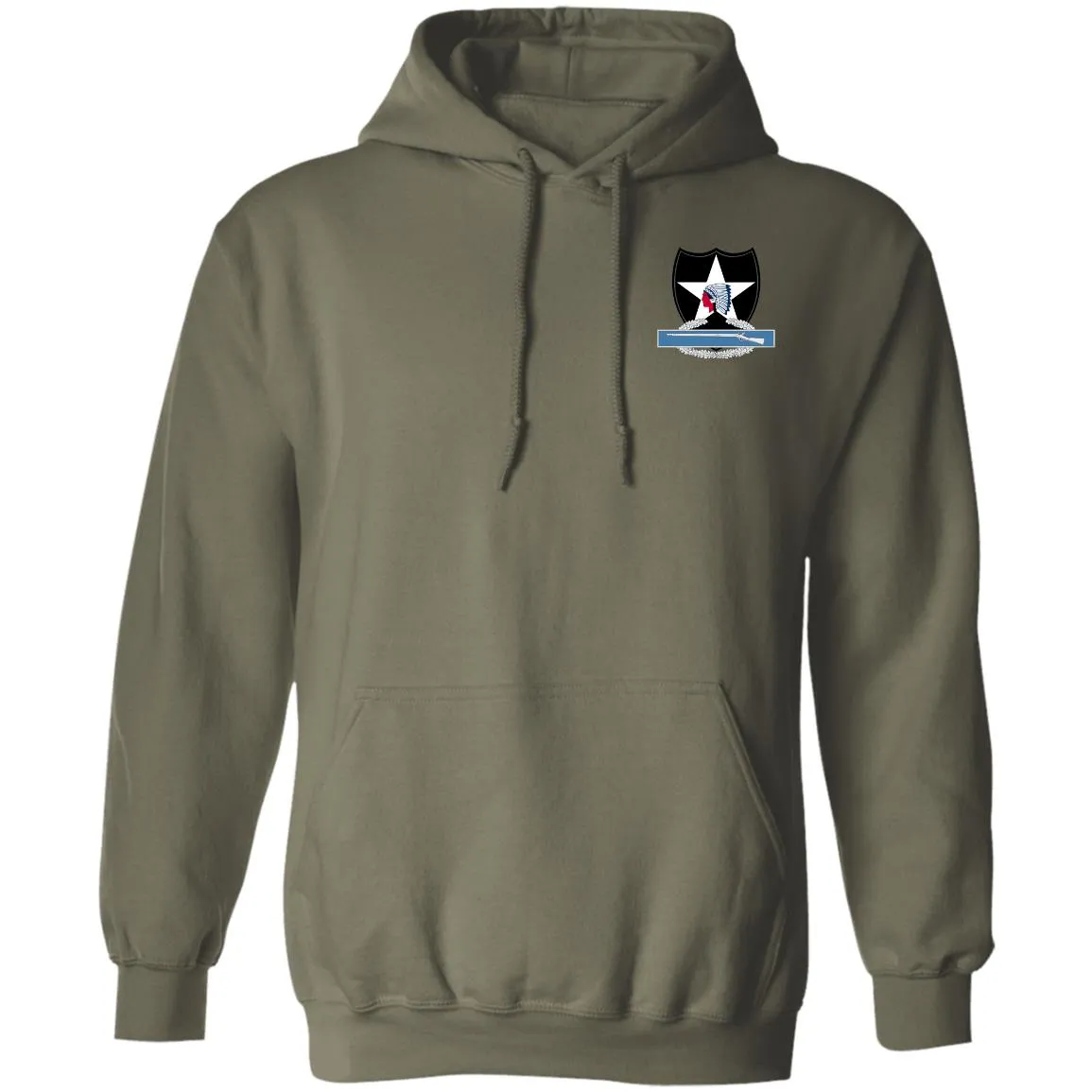 2nd Infantry CIB Pullover Hoodie