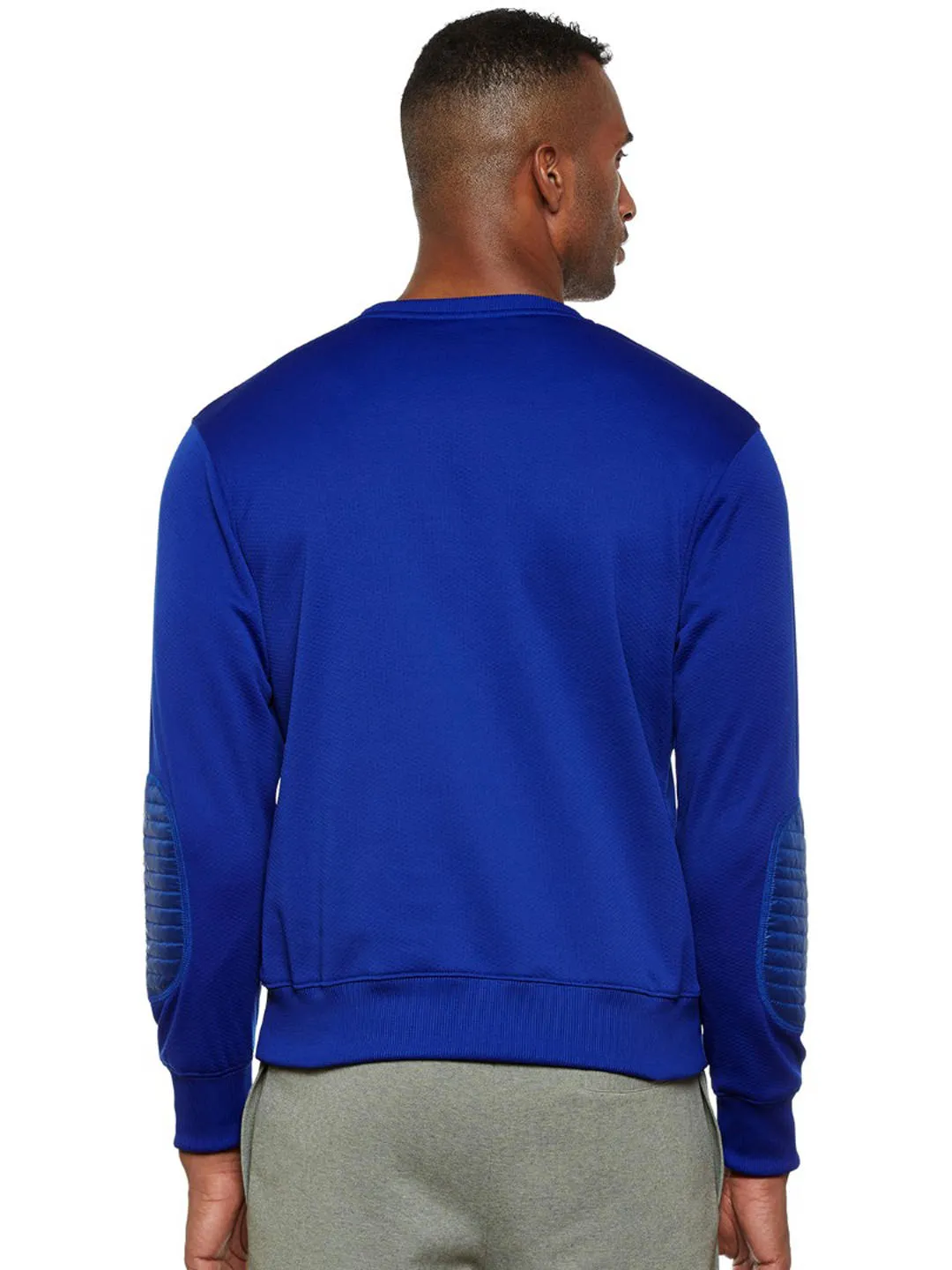 Alcis Men Blue Printed Sweatshirt 113MSS144