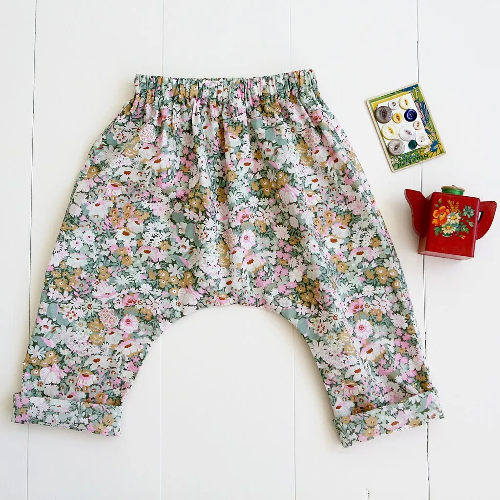 Baby   Toddler Harem Pants Sewing Pattern