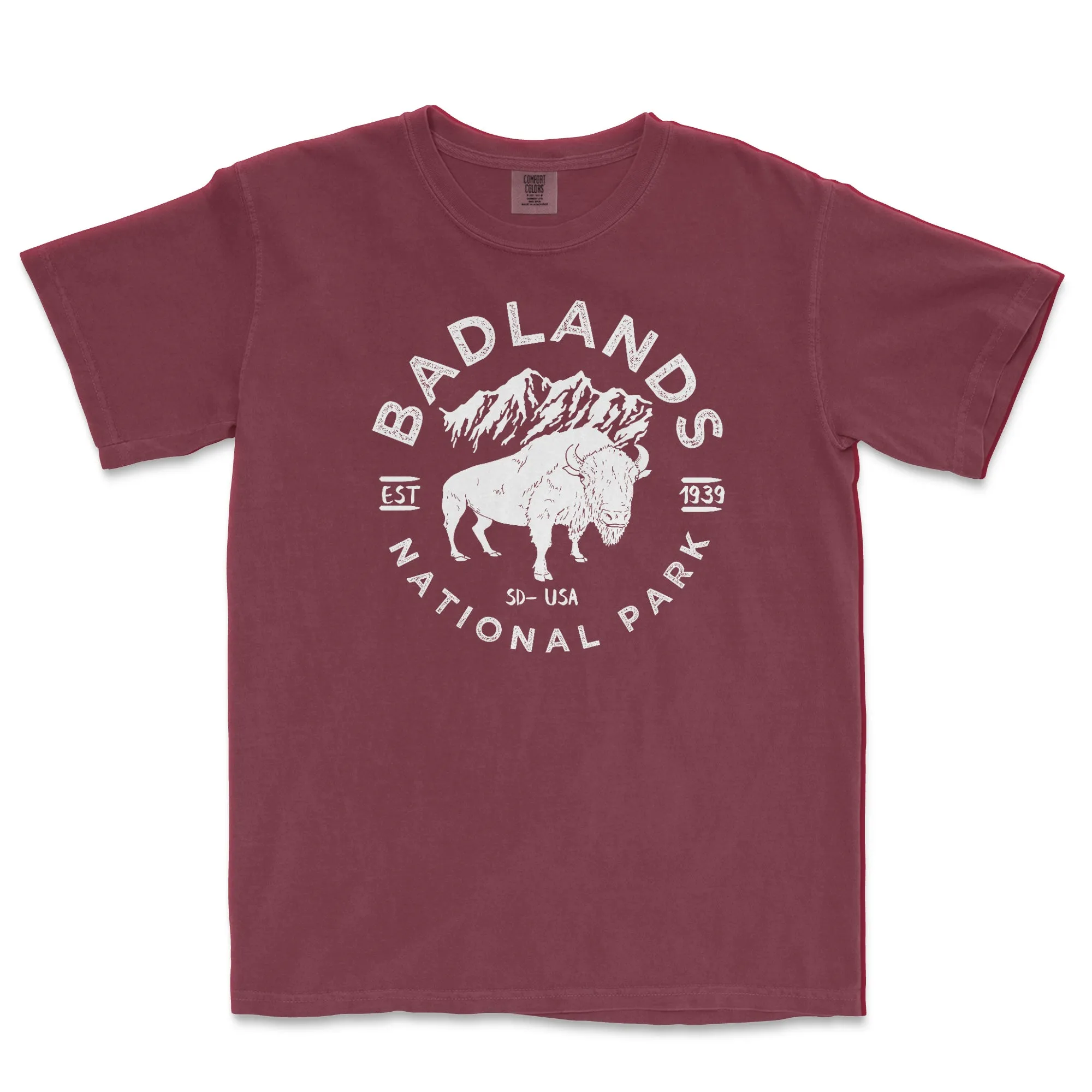 Badlands National Park Comfort Colors T Shirt