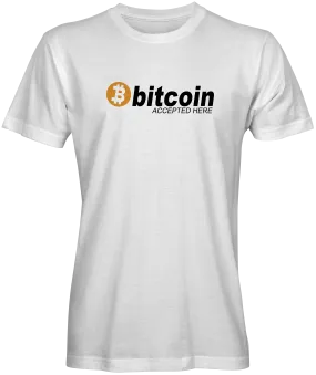 Bitcoin Accepted Inspired T-shirts