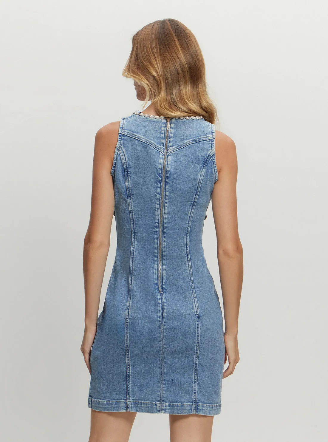 Blue Denim Ophelia Mini Dress