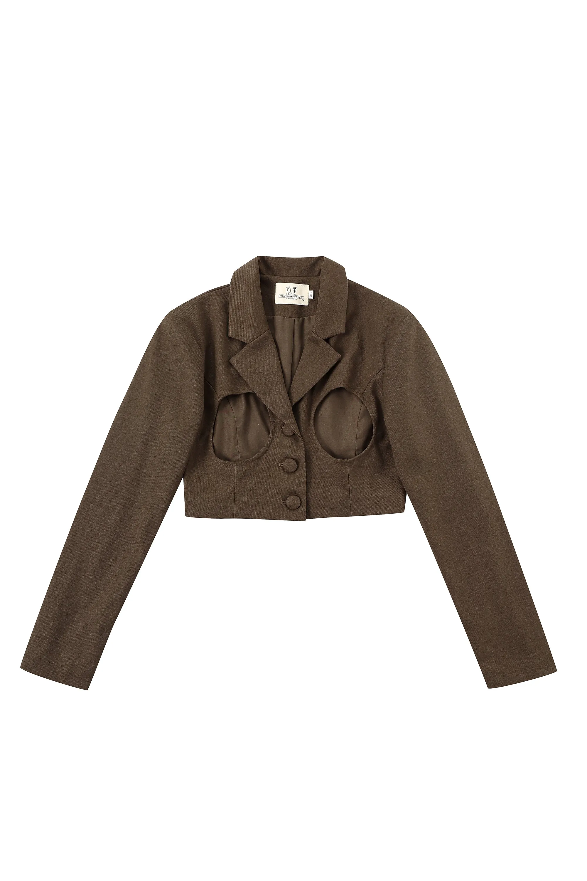 Breastfeeding Business Blazer Brown