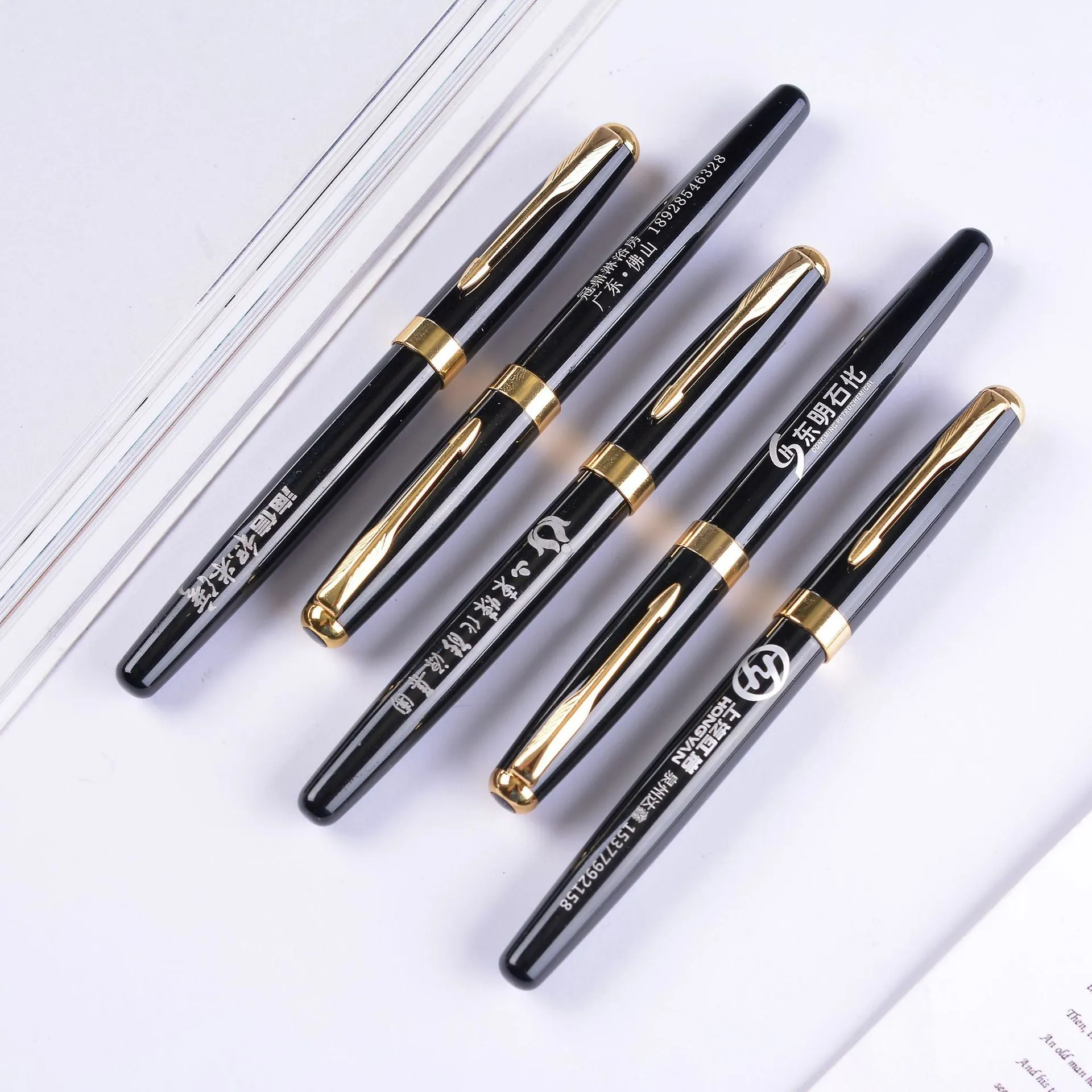 Business metal signature pens