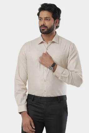 Cardiff - Gray Formal Shirt For Men | Ariser