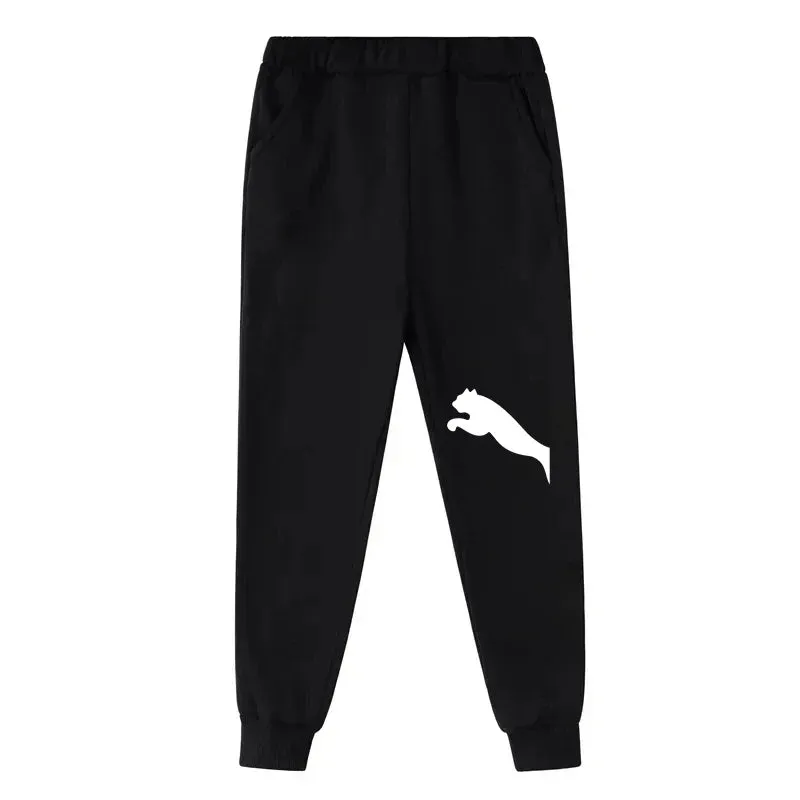 Children Pants Sport Teenage Autumn Outdoors  Casual Boy Polyester Clothes Girls  Fashion Sweat Pant Unisex Jogger Trousers