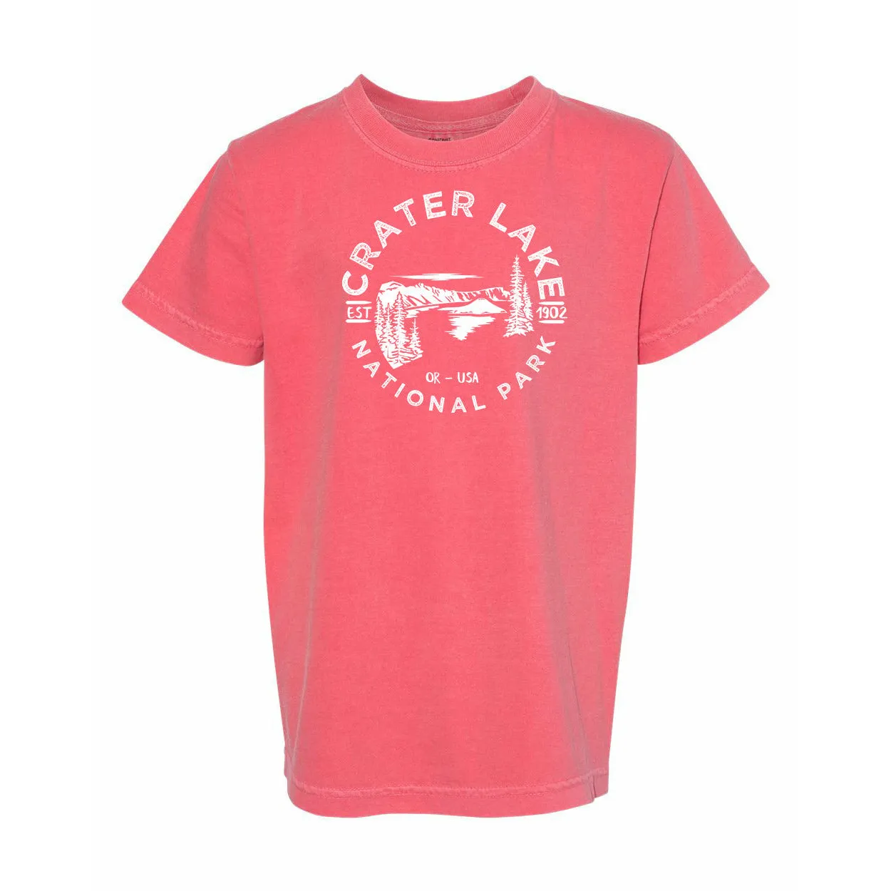 Crater Lake National Park Youth Comfort Colors T shirt