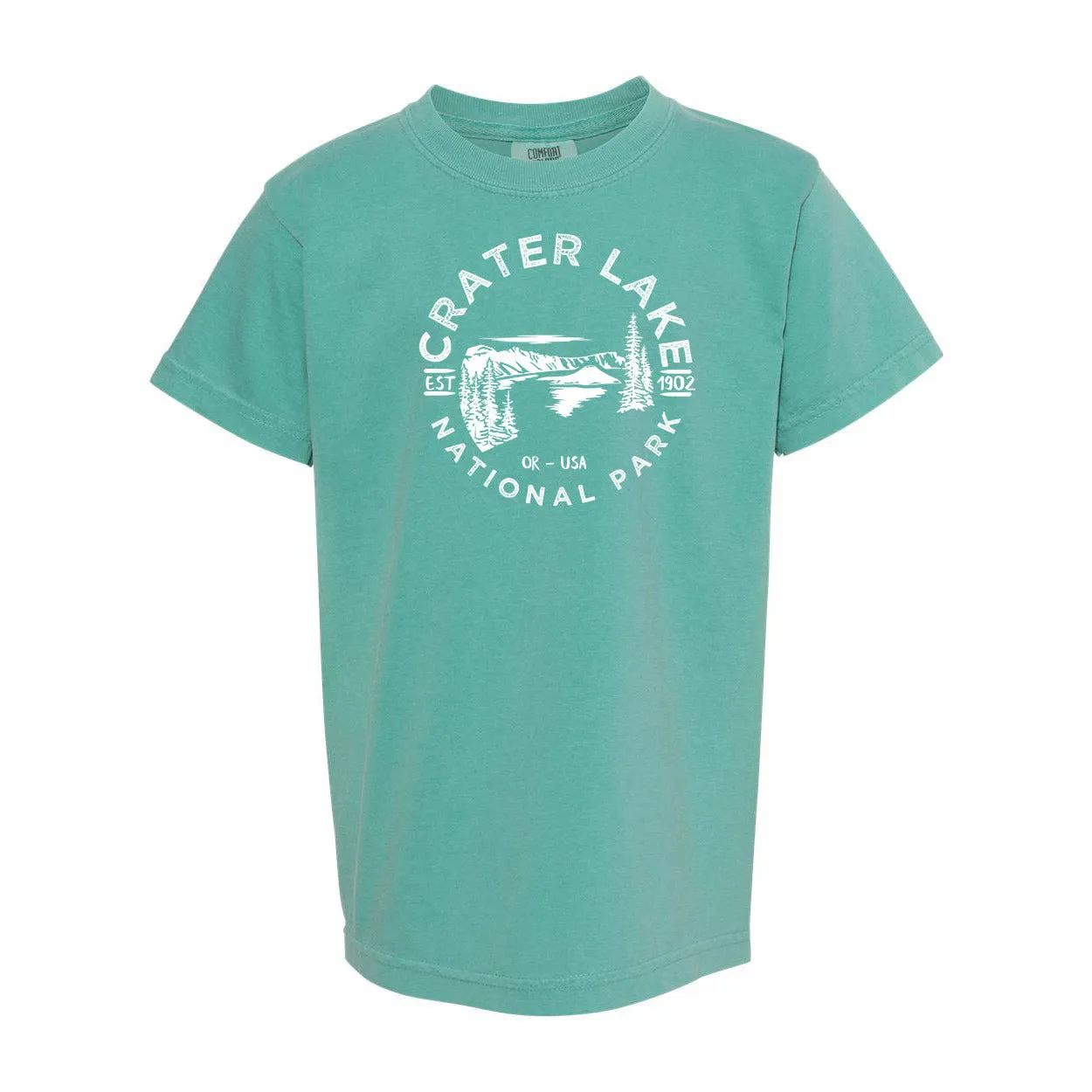 Crater Lake National Park Youth Comfort Colors T shirt