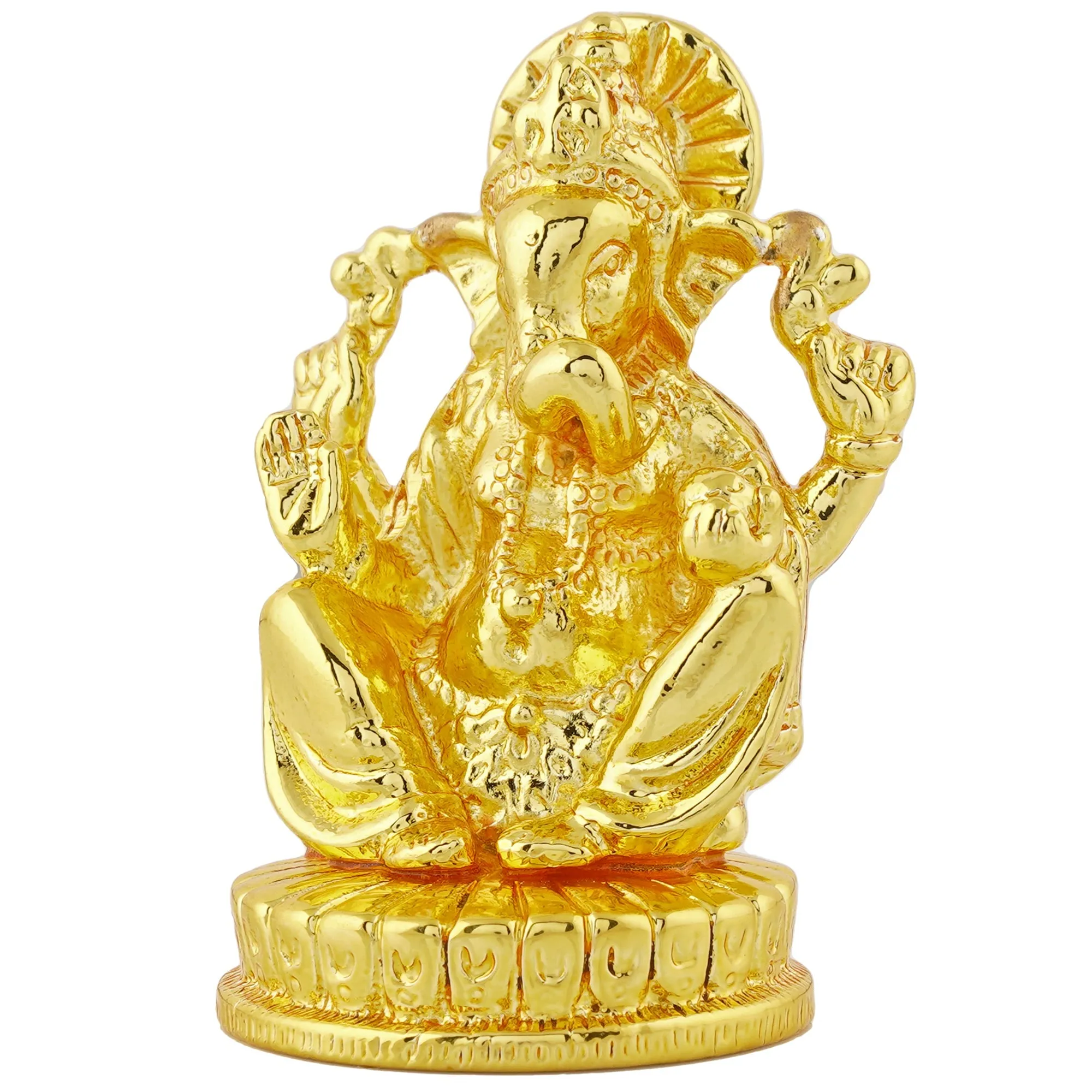 Estele Gold Plated Divine Ganesh Idol