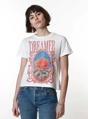 Girl Dangerous Dreamer White Classic Tee