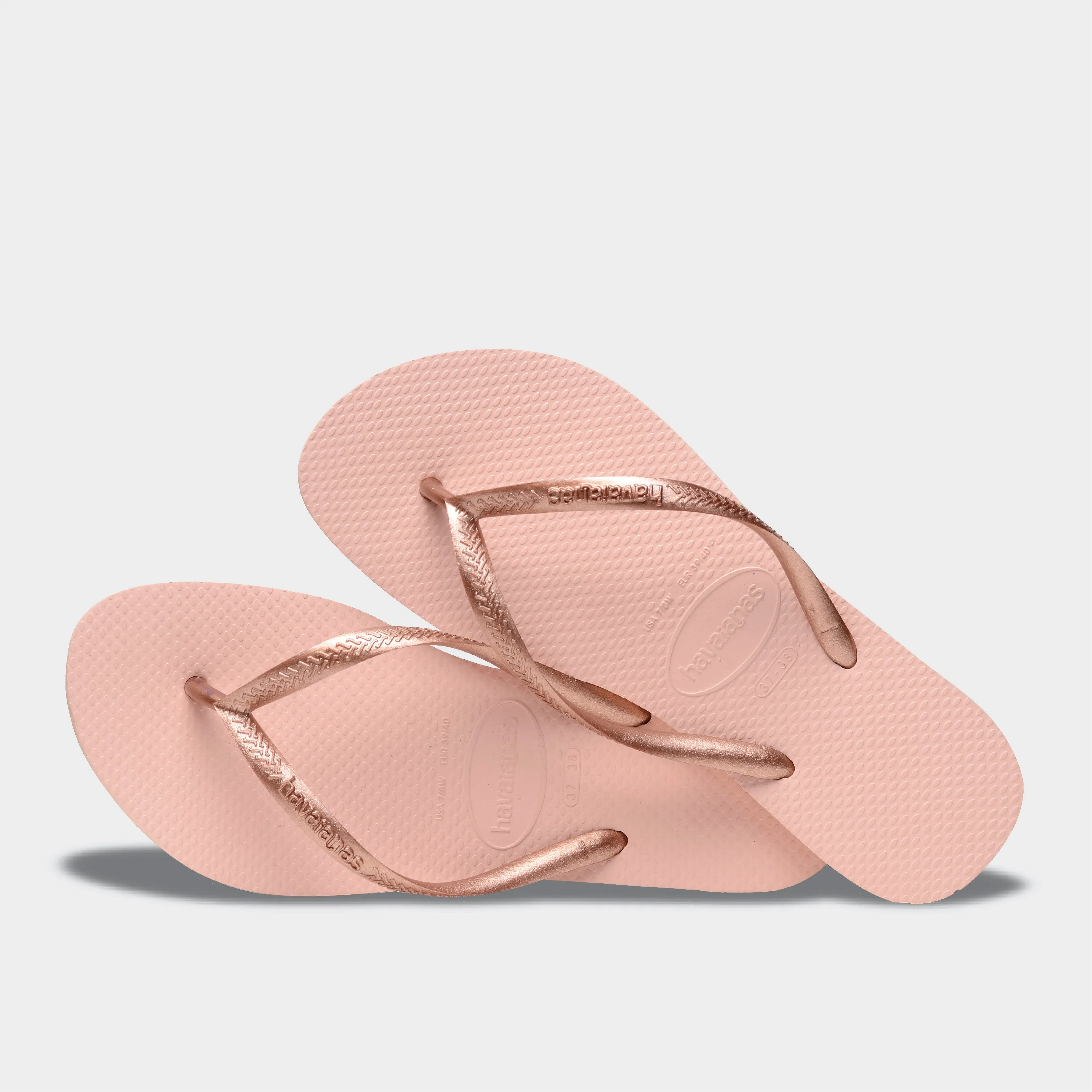 Havaianas Womens Slim Thongs Pink _ 170568 _ Pink