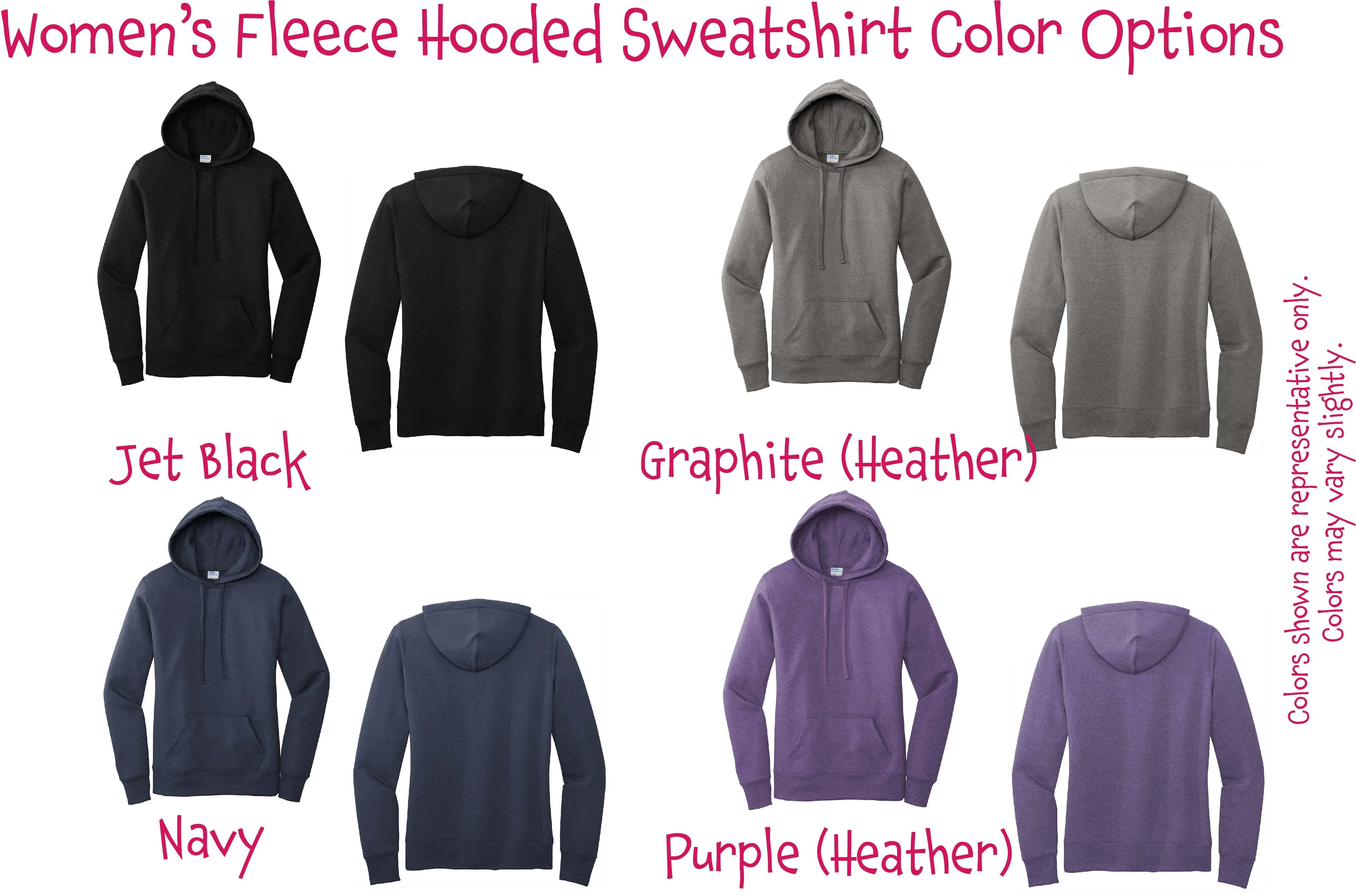 Hocus Pocus | Women’s Fitted Hoodie Pickleball Sweatshirt | 50% Cotton 50% Poly Fleece