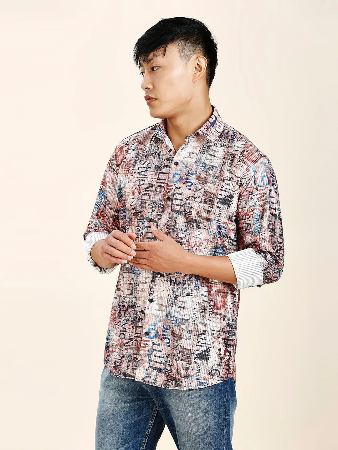 KraKow Printed Men's Shirt