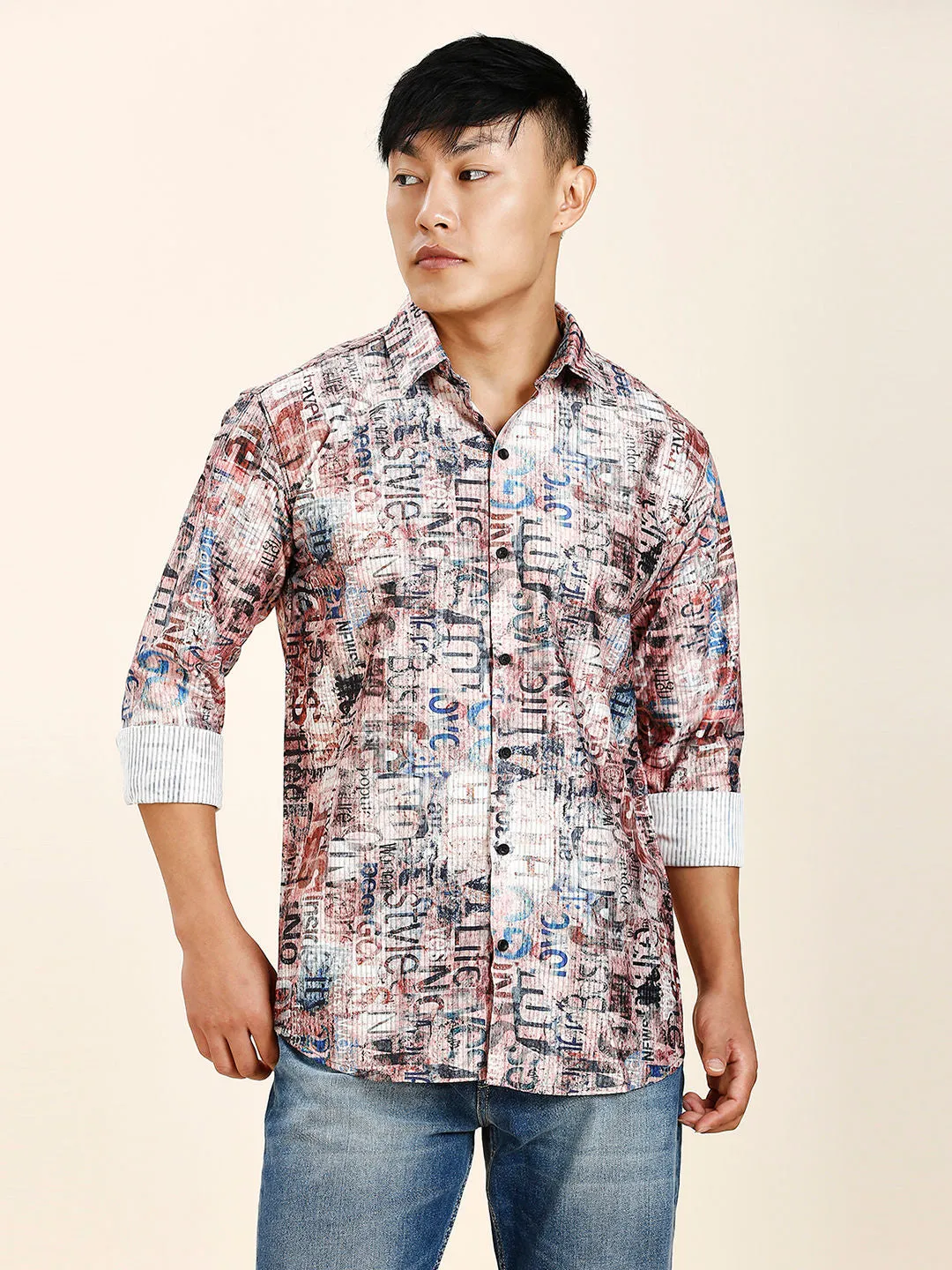 KraKow Printed Men's Shirt