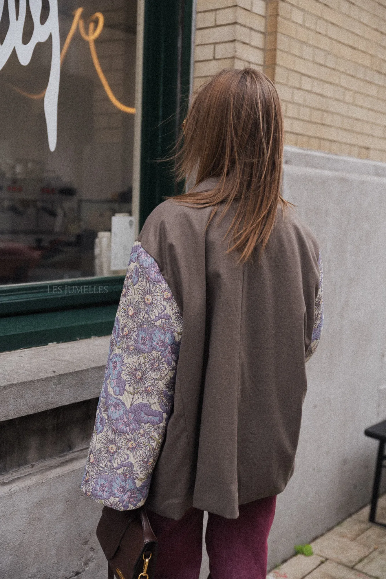 Madeline blazer taupe/lilac