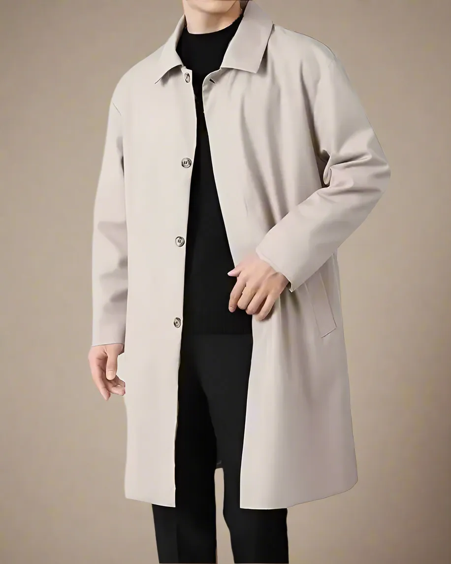 Men Classic Overcoat