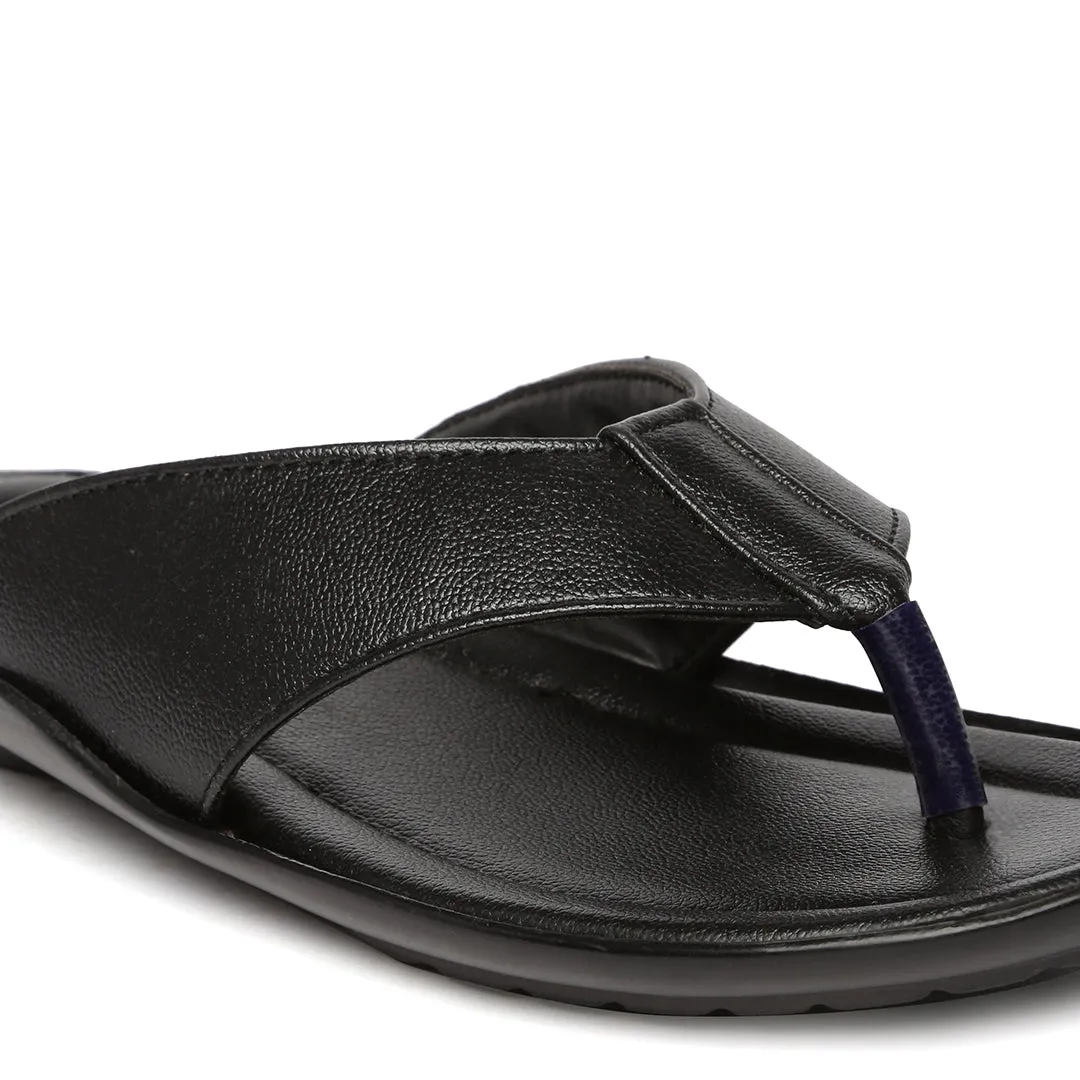 Men's Black Vertex Plus Flip-Flops