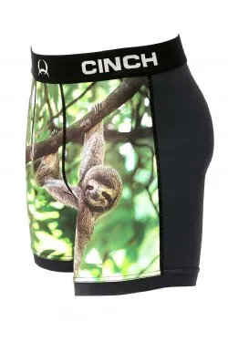 MEN'S CINCH 6" SLOTH BOXER BRIEFS - MULTI