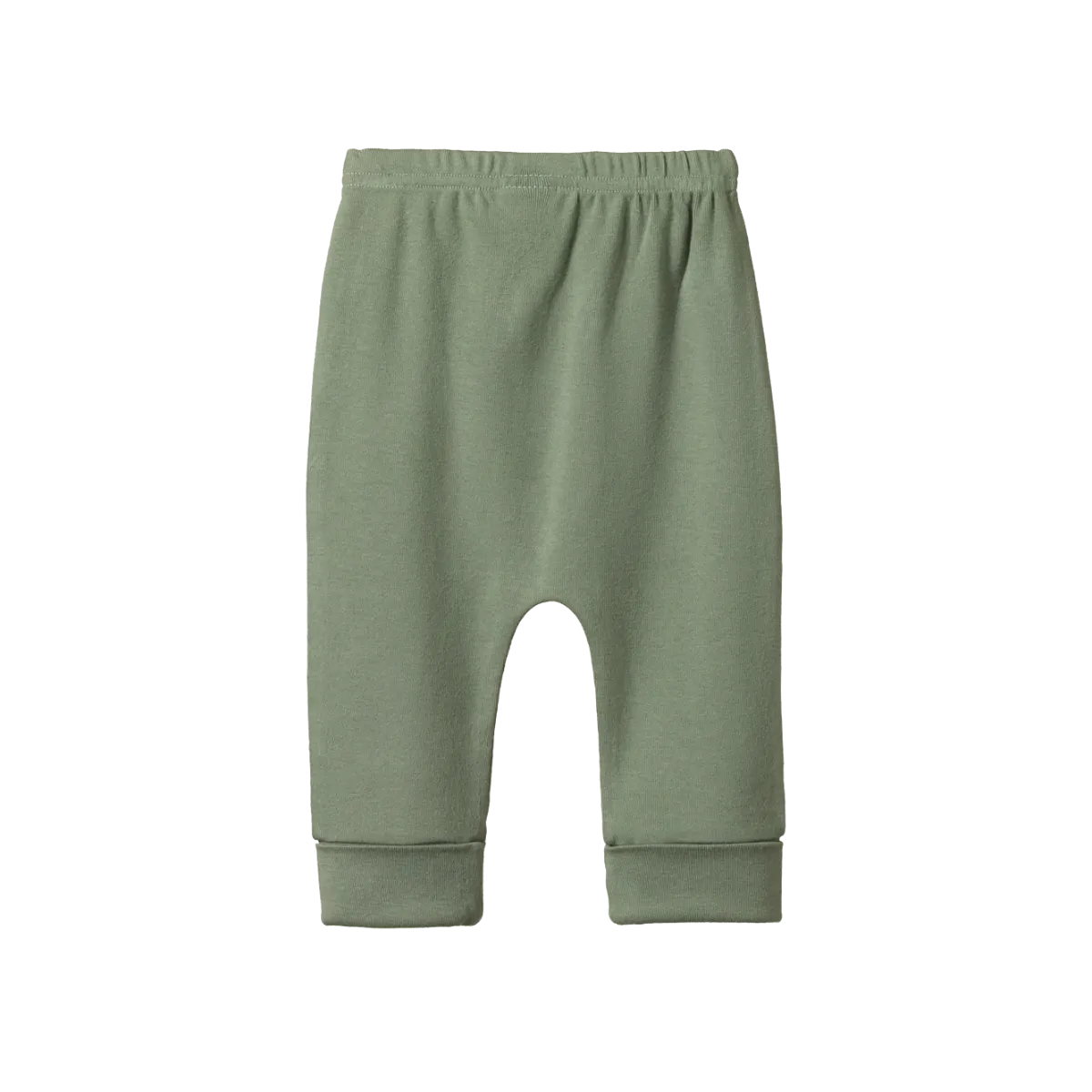 Nature Baby Cotton Drawstring Pants - Nettle