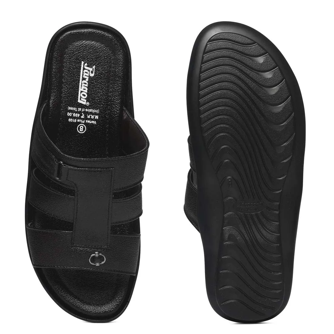 Paragon PU6109GP Men Stylish Lightweight Flipflops | Comfortable with Anti skid soles | Casual & Trendy Slippers | Indoor & Outdoor