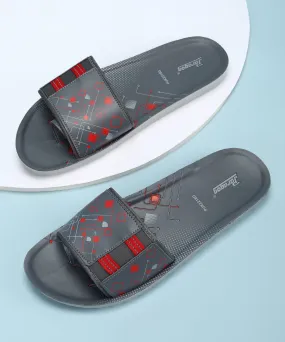 Paragon  PUK2218G Men Casual Sliders | Stylish Trendy Lightweight Slides | Casual & Comfortable Slippers | For Everyday Use