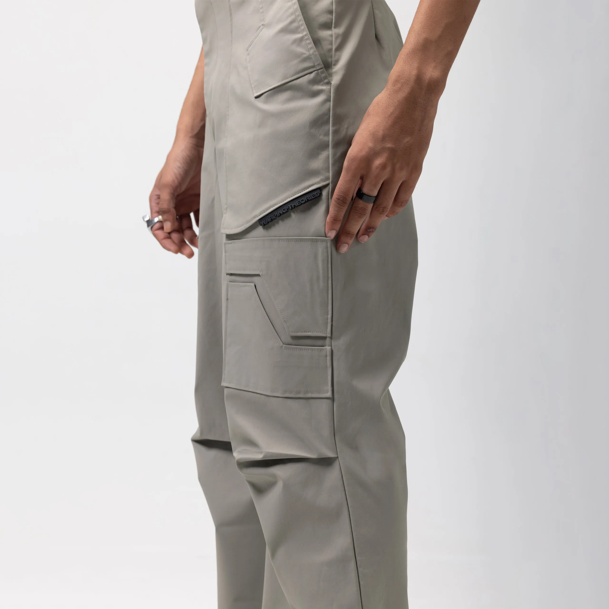 PATCH POCKET PARACHUTE PANTS