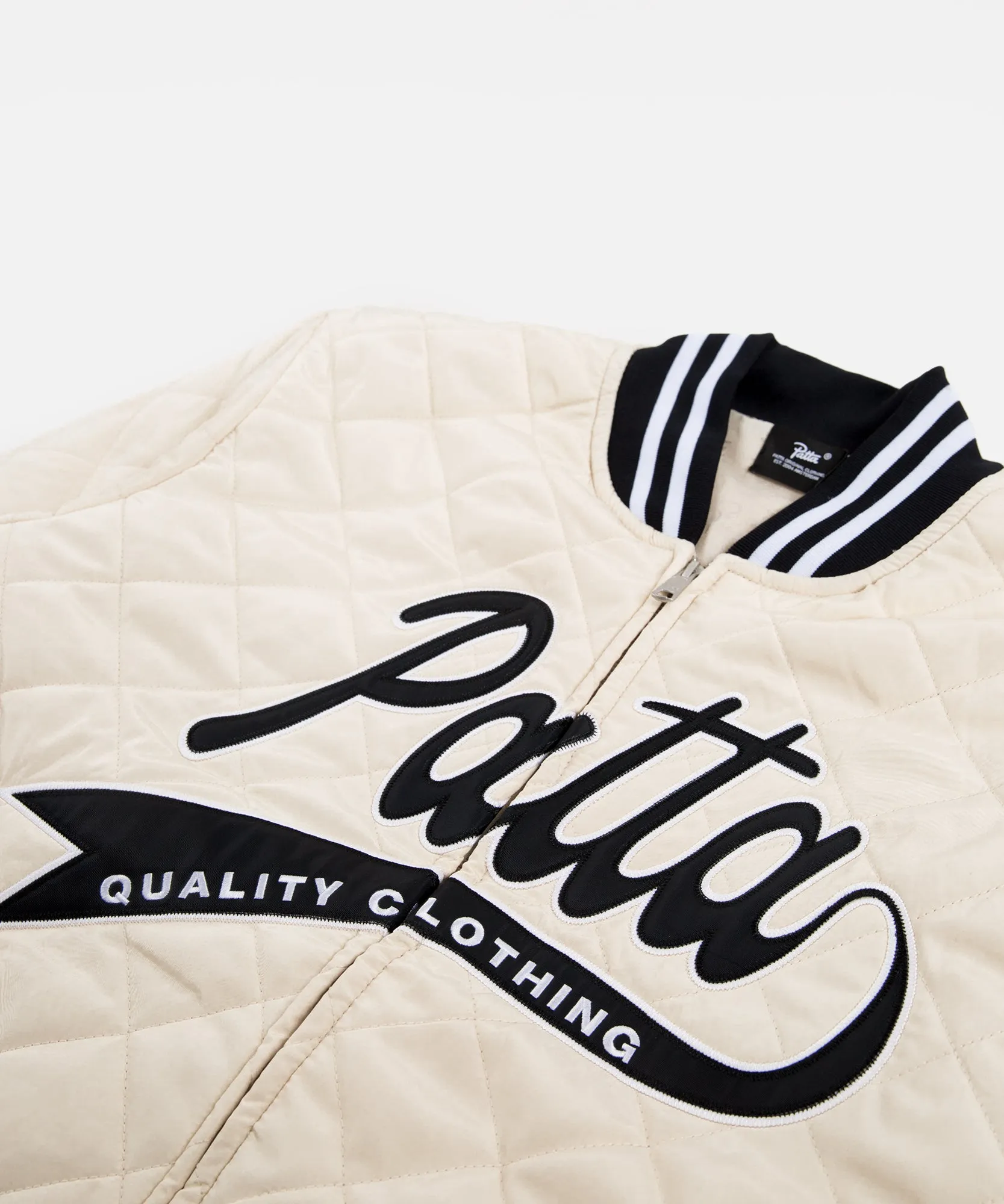 Patta Sport Quilted Jacket (Cloud Cream)