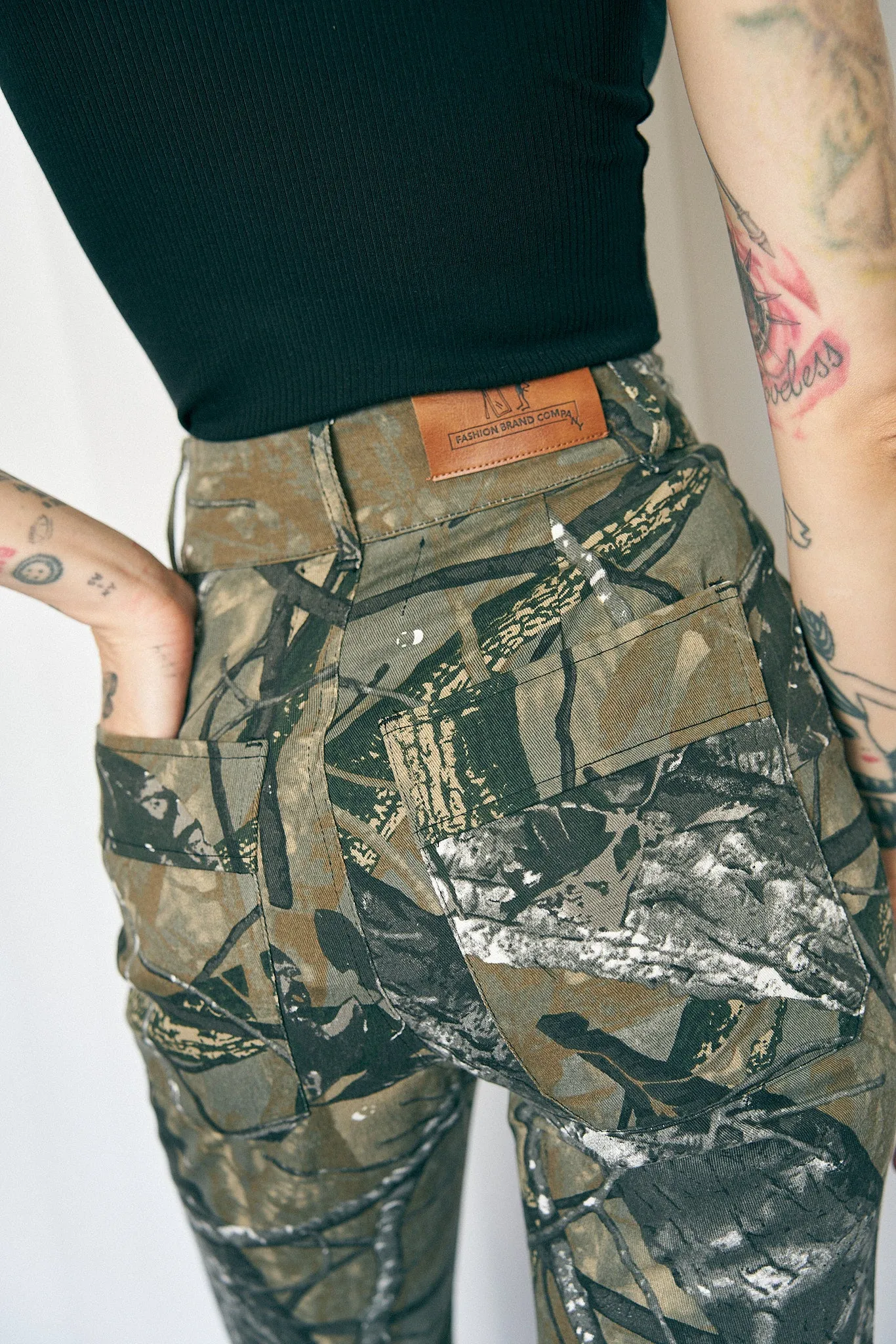 PRE-ORDER Forest Camo Canvas Pants