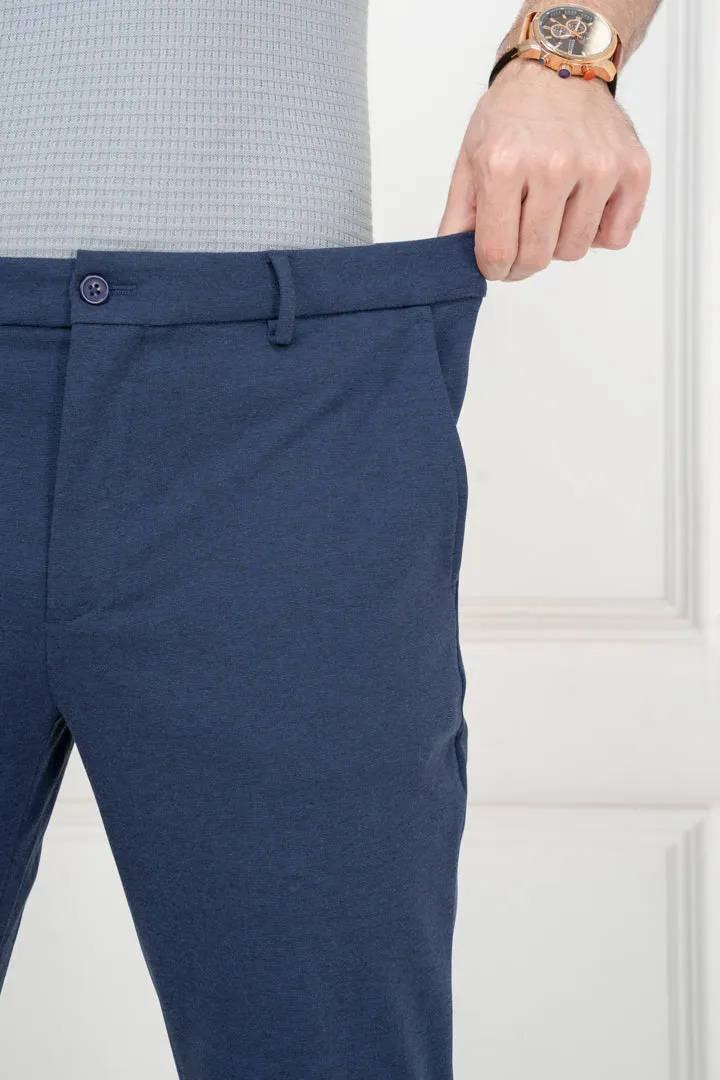 Prussian Blue Power Stretch Slim Fit Pants