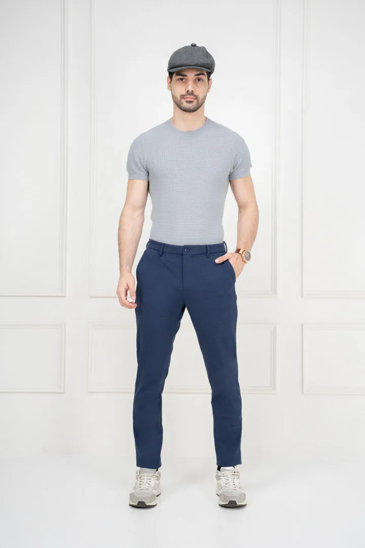 Prussian Blue Power Stretch Slim Fit Pants