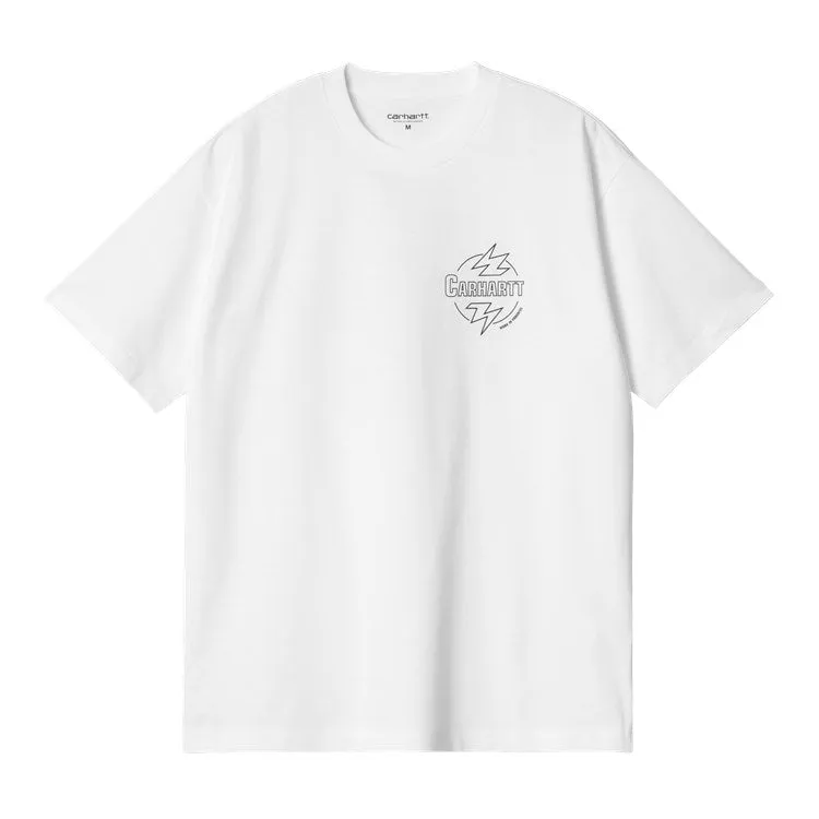 S/S ABLAZE T-SHIRT / CARHARTT WIP/ WHITE