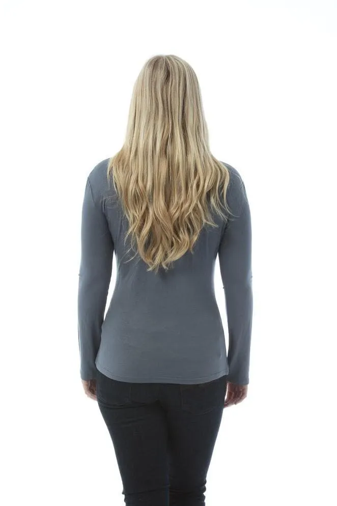 Women Top - Grey BECKY Kaja